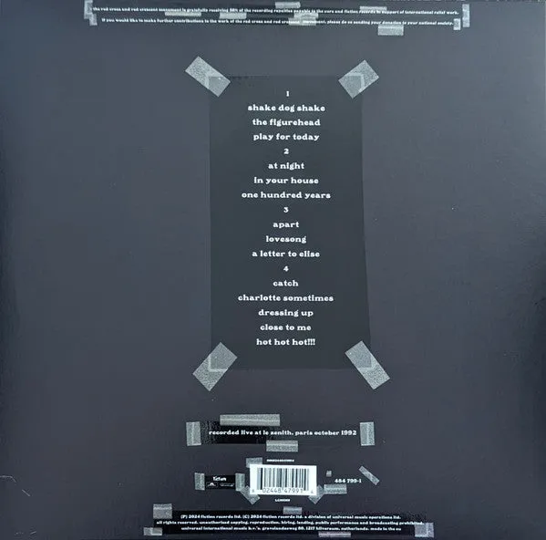 Cure Paris 2xLP Album rimasterizzato 2024 nuovo sigillato