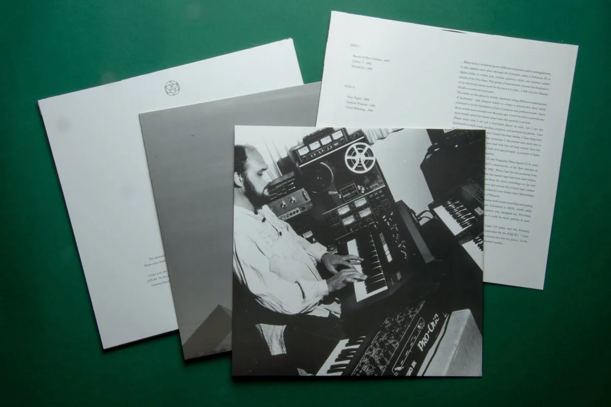 Black Sweat JD Emmanuel Electronic Minimal Music Vinile LP