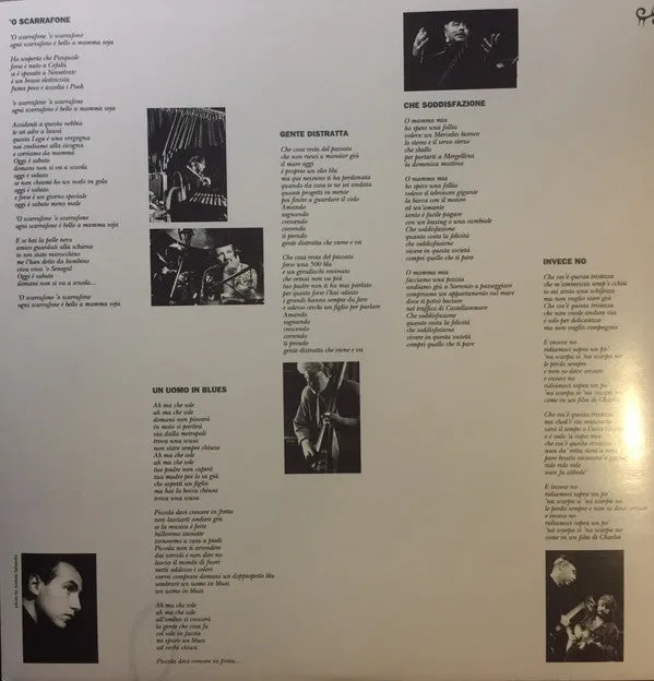 Pino Daniele Un Uomo In Blues LP vinile 180g rimasterizzato