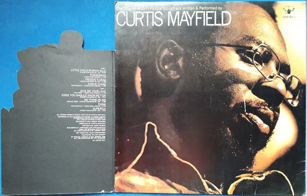 Curtis Mayfield Super Fly vinile LP pressaggio Italia 1972