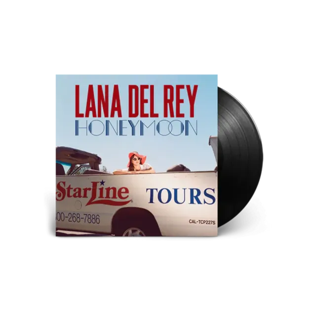 Polydor Lana Del Rey Honeymoon vinile nero doppio LP