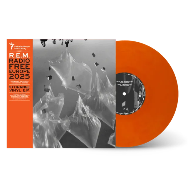 R.E.M. Radio Free Europe 2025 EP vinile 10" arancione
