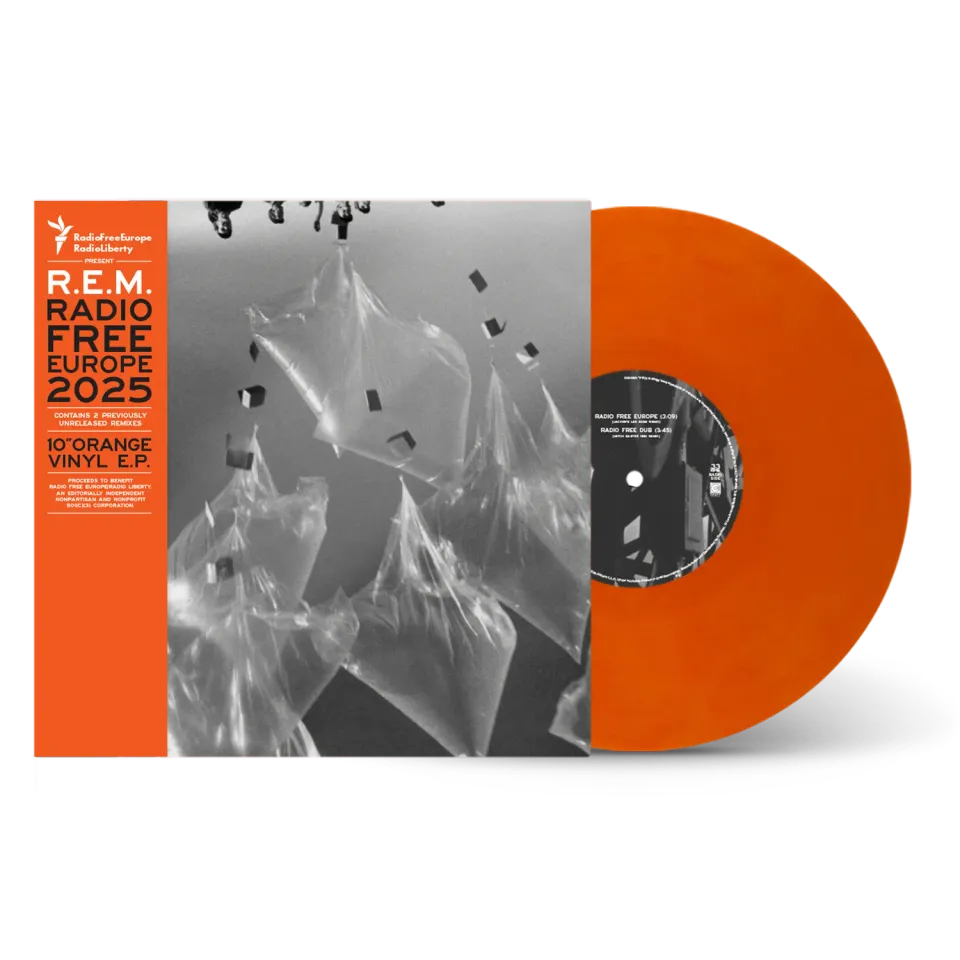 R.E.M. Radio Free Europe 2025 EP vinile 10" arancione