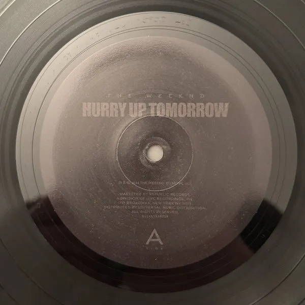 The Weeknd Hurry Up Tomorrow vinile LP nuovo