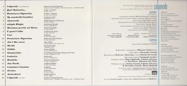 Nicola Arigliano Colpevole CD compilation jazz 21 brani