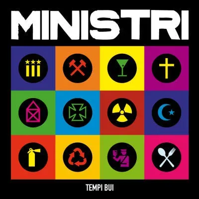Ministri Tempi Bui cd album power pop punk italiano