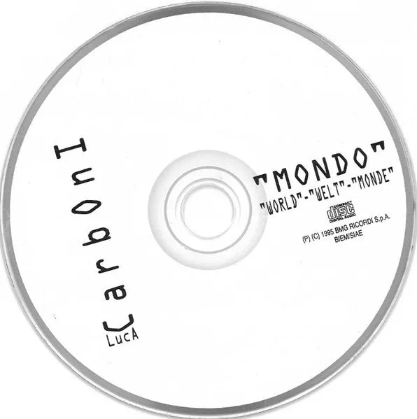 Luca Carboni Mondo CD album usato NM pop italiano