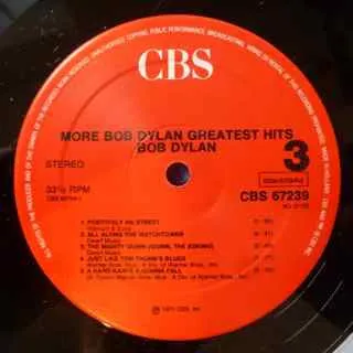 Bob Dylan More Greatest Hits 2xLP vinile gatefold