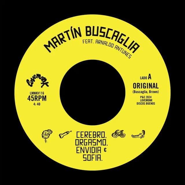 Martin Buscaglia Cerebro, Orgasmo, Envidia vinile LP elettronica