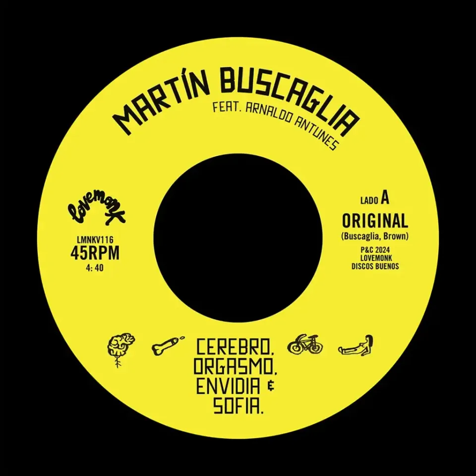 Martin Buscaglia Cerebro, Orgasmo, Envidia vinile LP elettronica