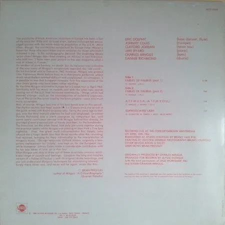 Charles Mingus Concertgebouw Amsterdam Vol.2 LP vinile usato VG+