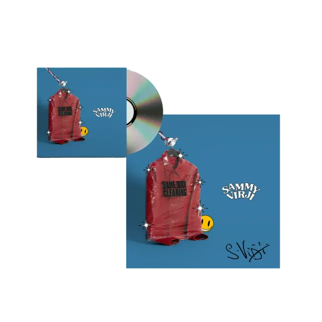 Sammy Virji Same Day Cleaning CD con art card firmata