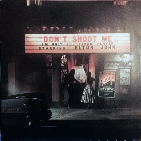 Elton John Don't Shoot Me I'm Only The Piano Player vinile LP gatefold 1973