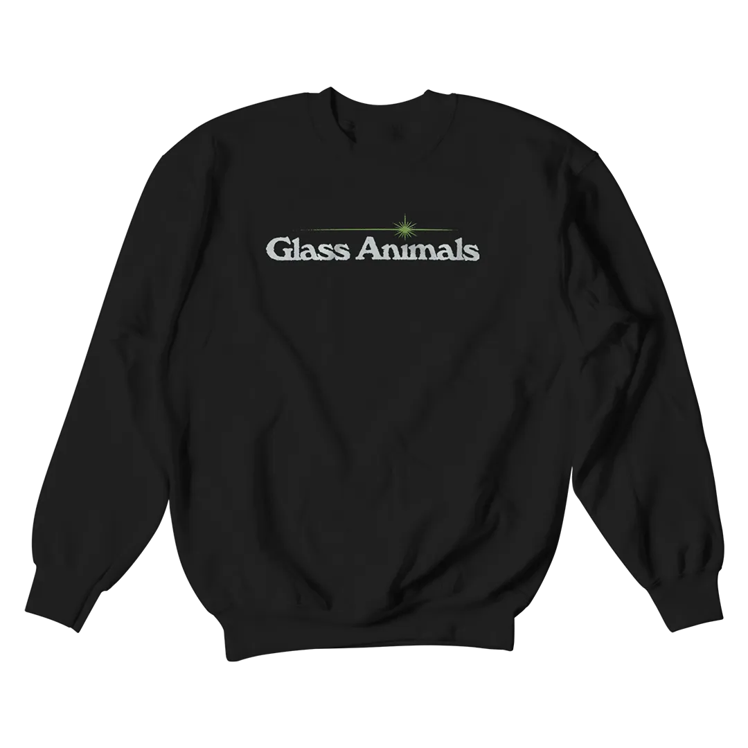 Glass Animals I Love You So F***ing Much felpa nera fosforescente