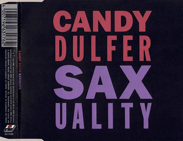 Candy Dulfer Saxuality CD maxi acid jazz