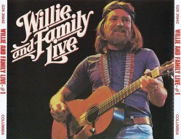Willie Nelson Willie And Family Live 2CD country NM