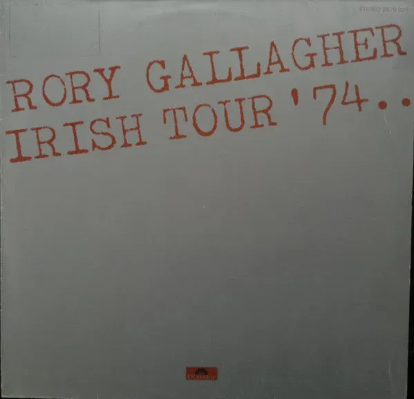 Rory Gallagher Irish Tour '74 doppio vinile 2xLP live prima stampa