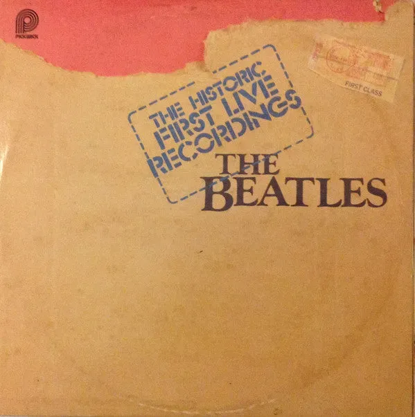 Beatles Historic First Live Recordings doppio LP 1980