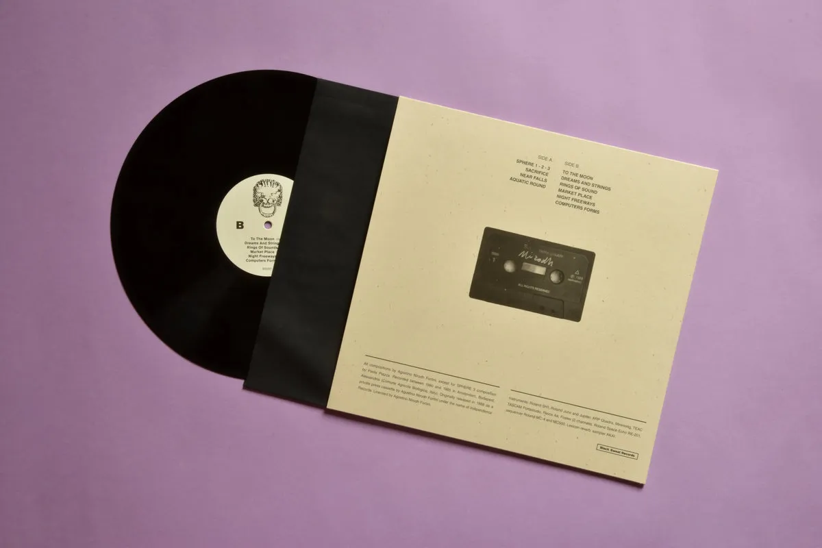 Black Sweat Records Agostino Nirodh Fortini Suoni Immaginari vinile