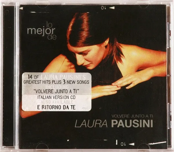 Laura Pausini Lo Mejor Volvere Junto A Ti CD comp