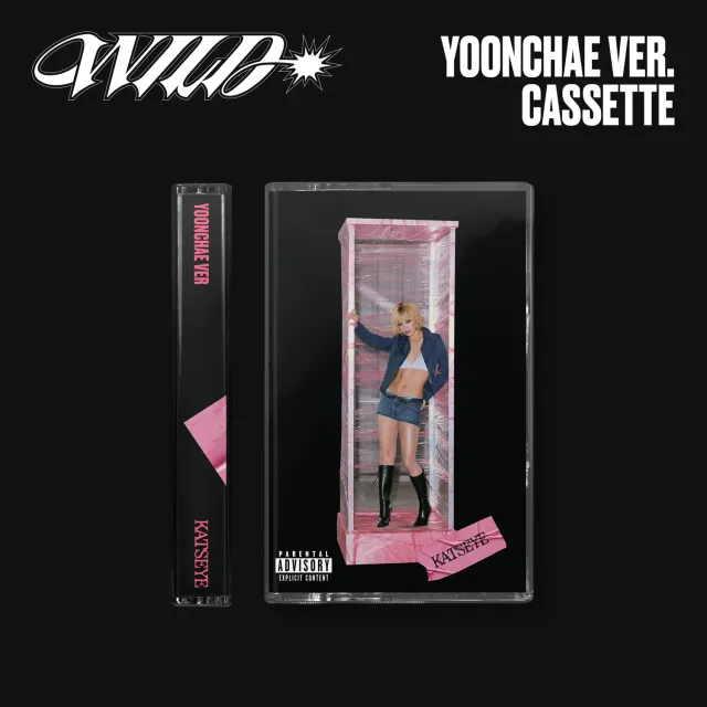 Polydor KATSEYE WILD Yoonchae ver musicassetta UK exclusive
