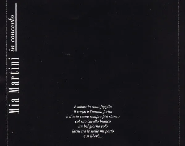 Mia Martini Semplicemente Mimi CD album live VG+