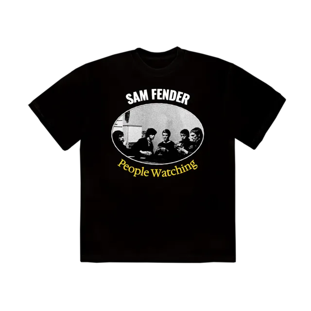 Sam Fender People Watching t-shirt nera album