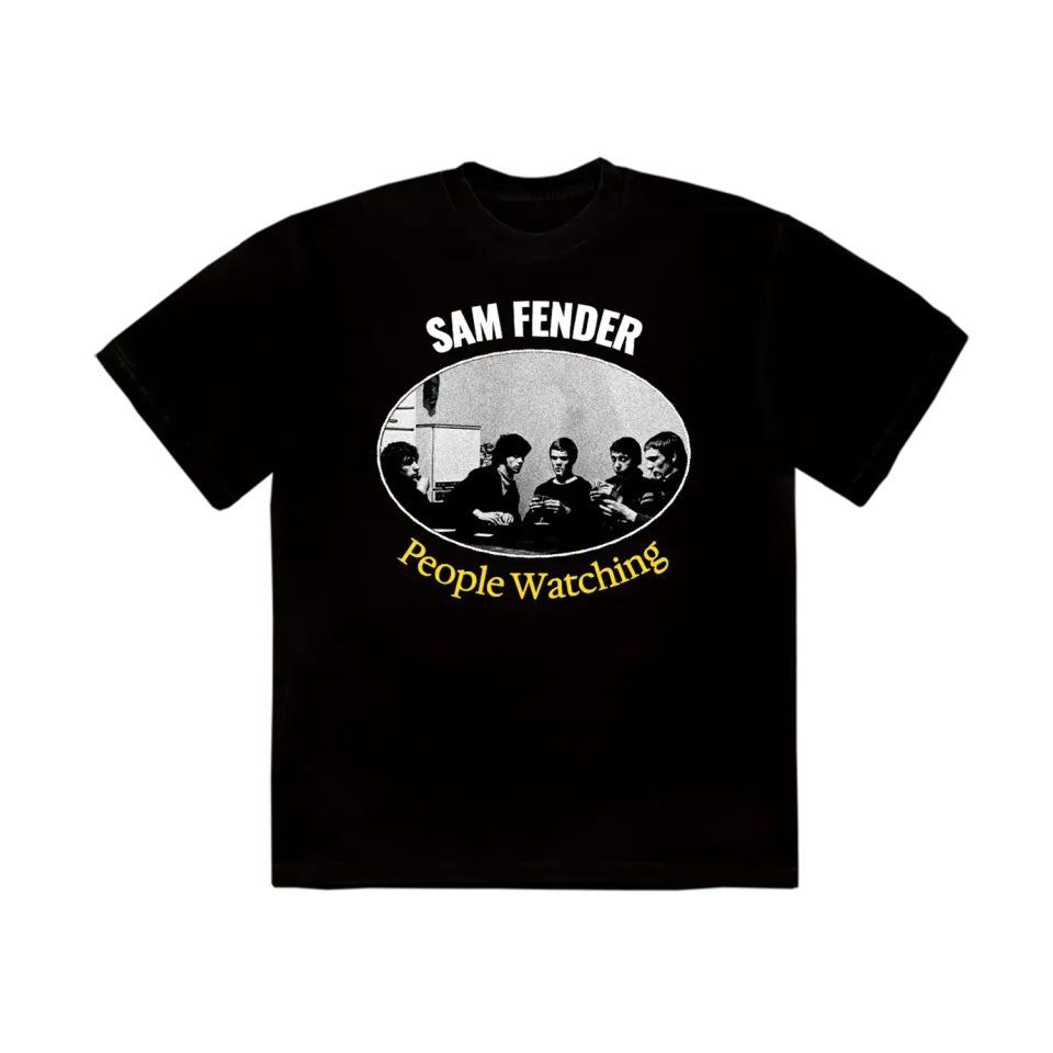 Sam Fender People Watching t-shirt nera album