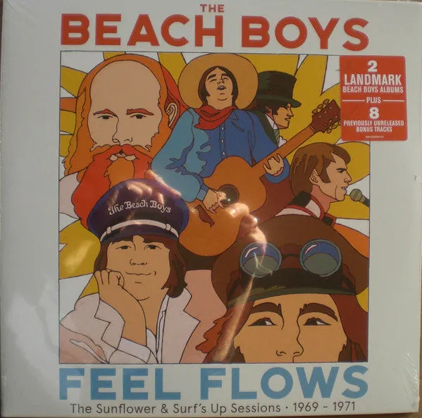 Beach Boys Feel Flows doppio vinile LP Sunflower Surf's Up