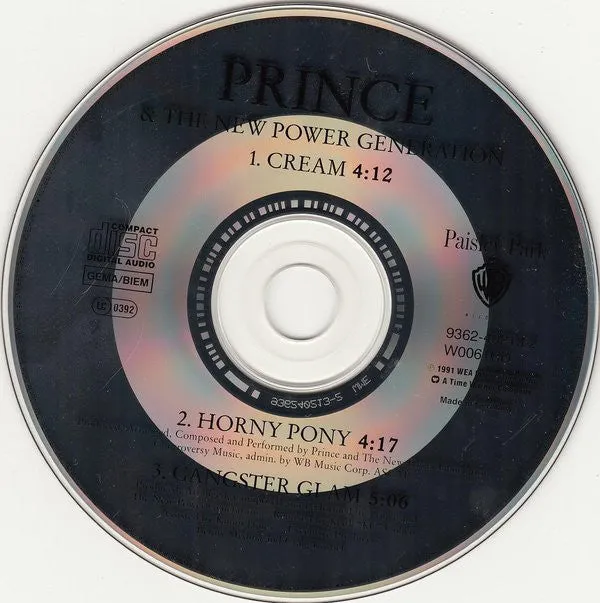 Prince Cream CD maxi singolo funk VG+