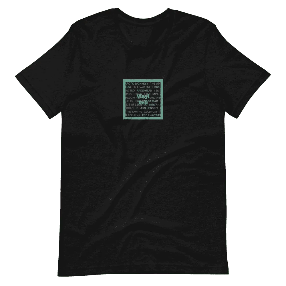 Vinyl Deli Rock Tee maglietta heather black cotone