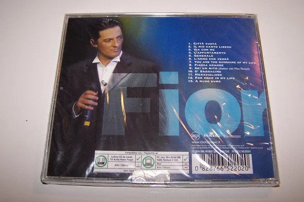 Fiorello A Modo Mio CD album cover Italia 2004