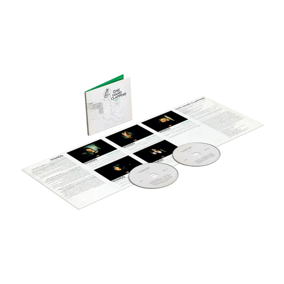 Wings One Hand Clapping doppio CD 2CD sessioni
