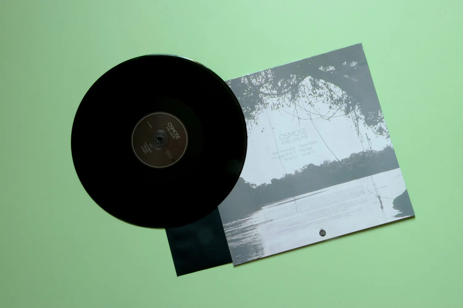 Black Sweat Ariel Kalma Osmose vinile LP ambient