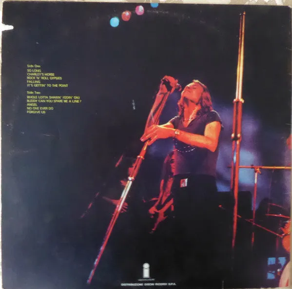 Vinegar Joe Rock'N Roll Gypsies LP vinile apribile 1973