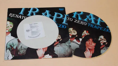 Renato Zero Trapezio vinile LP picture disc limitata
