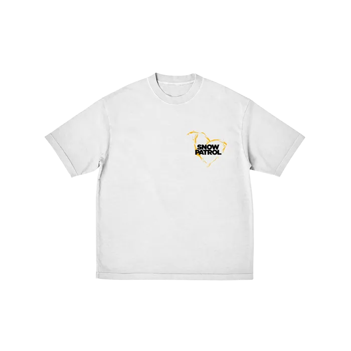 Gary White Art t-shirt cotone bianca