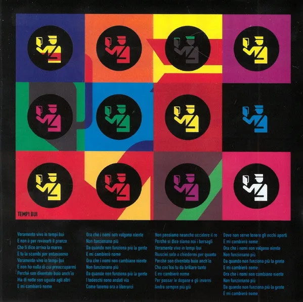 Ministri Tempi Bui cd album power pop punk italiano