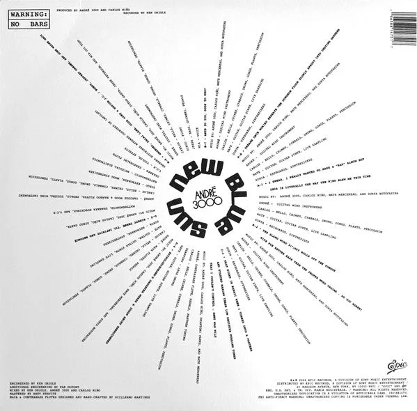 André 3000 New Blue Sun 3xLP 180g edizione limitata