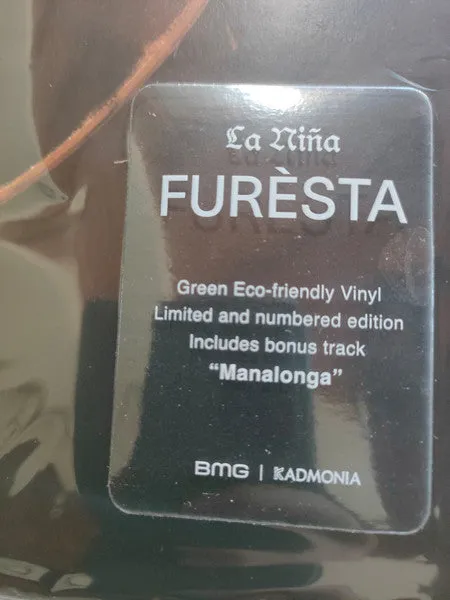 La Niña Furèsta LP verde numerato antifolk