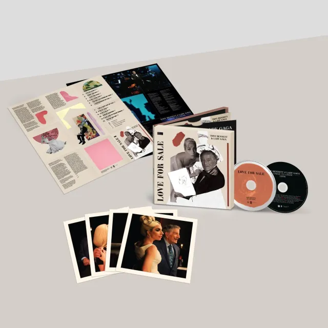 Lady Gaga Tony Bennett Love For Sale 2CD Deluxe box live