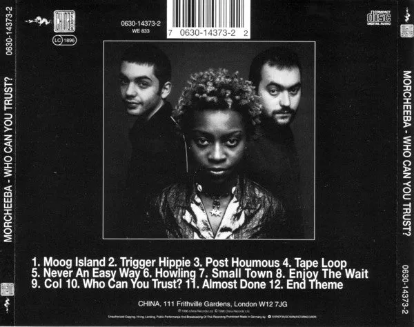 Morcheeba Who Can You Trust CD album trip hop