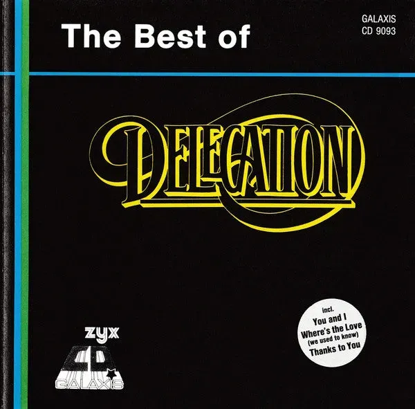 Delegation Best Of Delegation CD compilation disco soul 1989