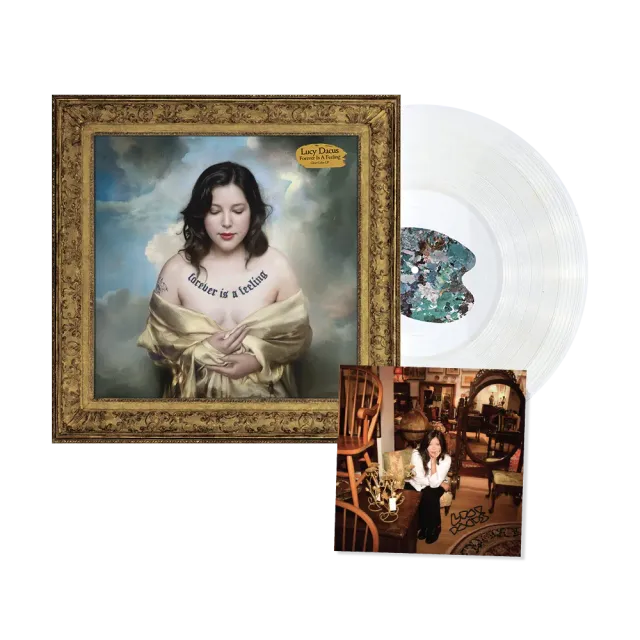 Forever Is A Feeling Clear LP vinile + art card firmata