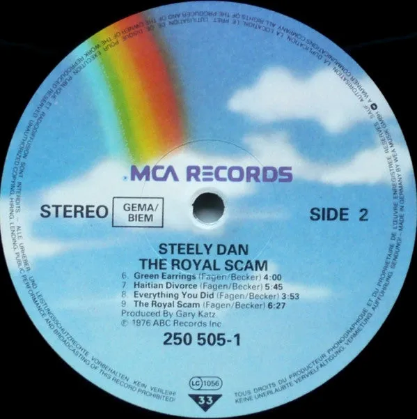 Steely Dan The Royal Scam LP ristampa vinile NM