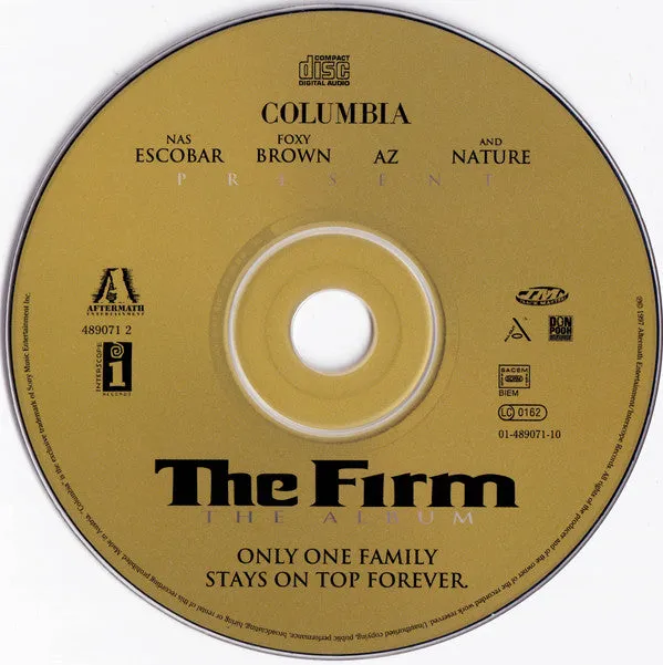 The Firm The Album CD album edizione Europa 1997