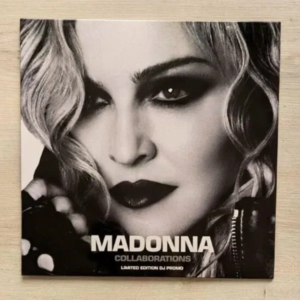 Madonna Collaborations vinile LP promo numerato dance-pop