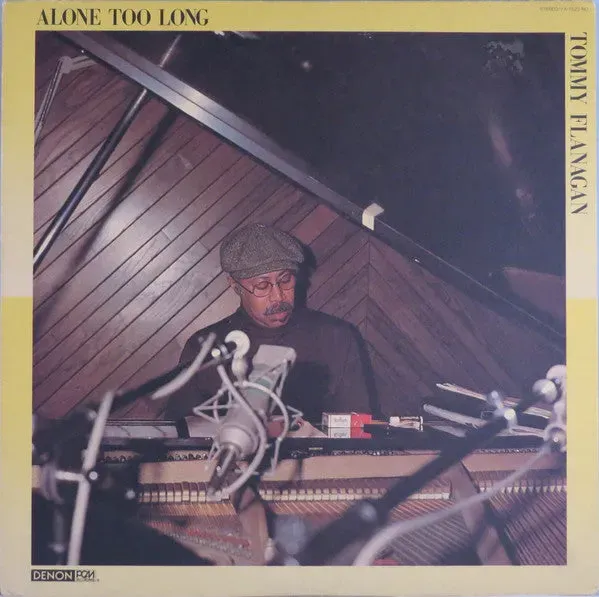 Tommy Flanagan Alone Too Long LP vinile piano solo