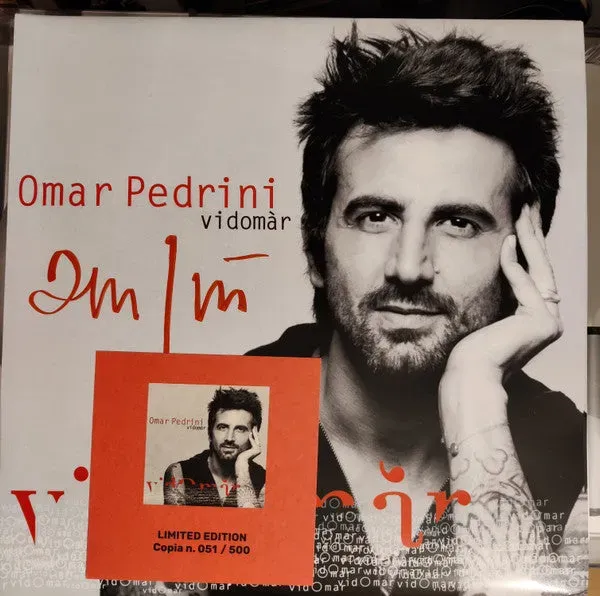Omar Pedrini Vidomar 2xLP rosso 180g limitato nuovo