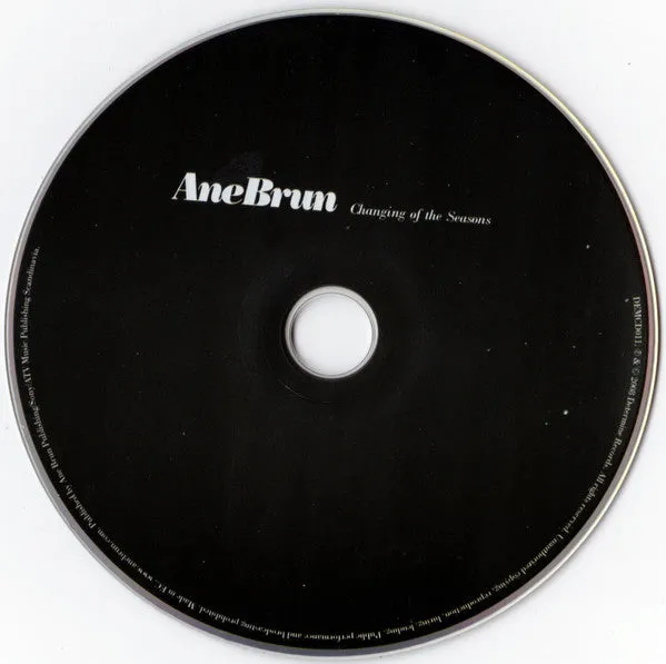 Ane Brun Changing Of The Seasons CD album soft rock